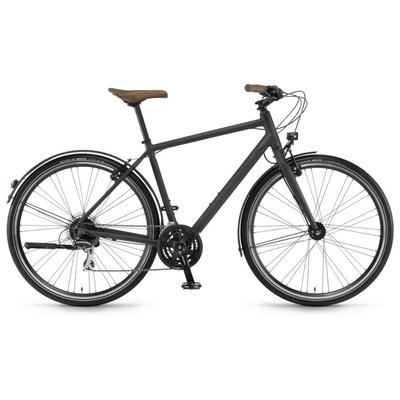 Велосипед Winora Flitzer men 28" 24-G Acera, рама 61 см , черный матовый, 2021 4050024861 фото