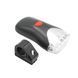 Передня велосипедна фара SUNBIKE SH-202, 4 LED, чорна 42-062 фото 1