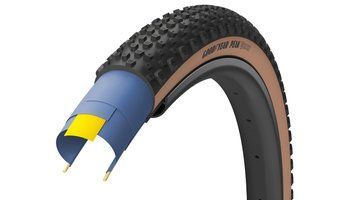 Покришка 700x40 (40-622) GoodYear PEAK Ultimate Tubeless Complete, Blk/Tan TIR-99-34 фото