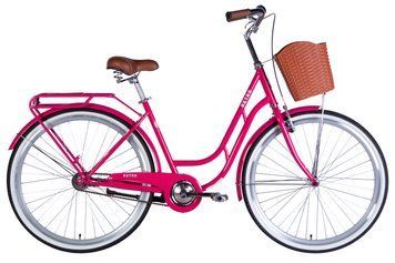Велосипед ST 28 Dorozhnik RETRO Velosteel рама-19 рожевий 2025 OPS-D-28-429 фото