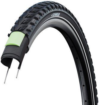 Покришка 28x2.00 (50-622) Schwalbe MARATHON 365, GreenGuard, TwinSkin, B/B+RT HS475 ADDIX 365 67EPI 35B TIR-56-86 фото