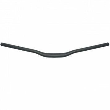 Руль AL 31.8мм L680мм rise: 20-30 mm back swept 9&deg; YL-004 (чорн.) HBA-163 фото