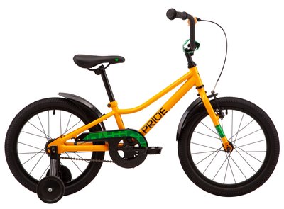 Велосипед 18" Pride FLASH 18 2023 оранжевый SKD-35-27 фото