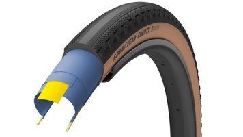 Покришка 700x35 (35-622) GoodYear County Ultimate Tubeless Complete Folding Blk/Tan, 120tpi TIR-58-79 фото