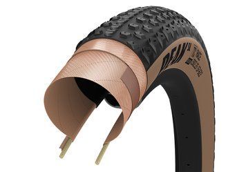 Покришка 29x2.25 (57-622) GoodYear Peak SL Race Tubeless Complete Folding Blk/Tan, 120tpi TIR-54-59 фото