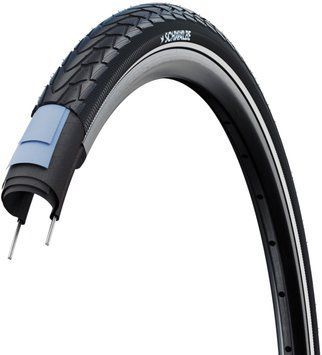 Покришка 28x1.50 700x38C (40-622) Schwalbe MARATHON RACER, RaceGuard, B/B-SK+RT HS429 ADDIX GREEN 67EPI TIR-39-37 фото