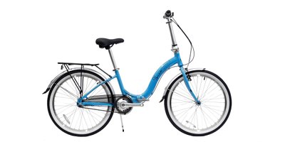 Велосипед WINNER 24" IBIZA складной - Блакитний 24-238 фото