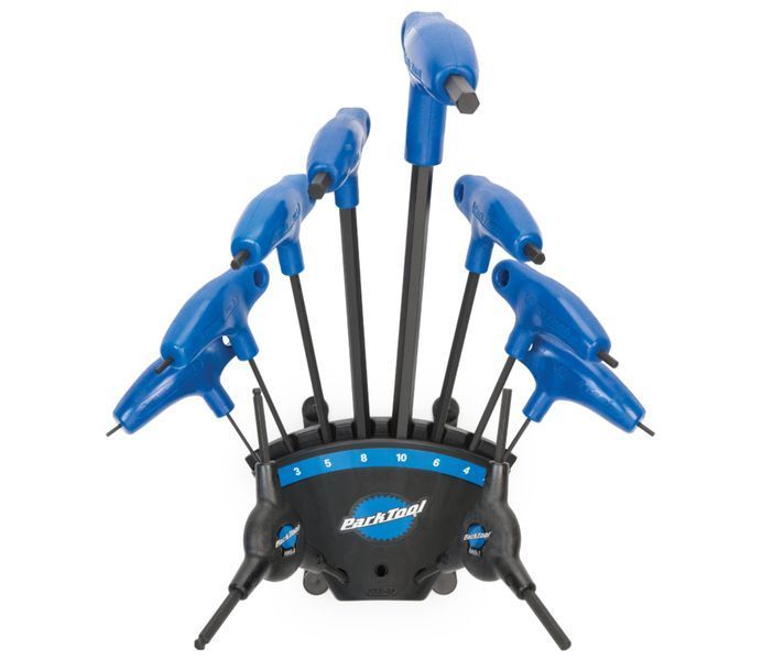 Набір шестигран. Park Tool PH-1.2 з Р-руків`ям, 8шт (2,2.5,3,4,5,6,8,10 mm) TOO-25-74 фото