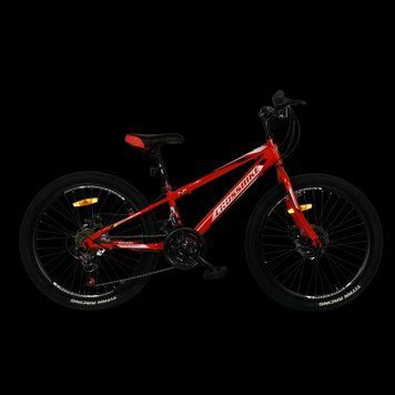 Велосипед CrossBike SPARK AD 24 11 Червоний 24CJPr-004450 фото