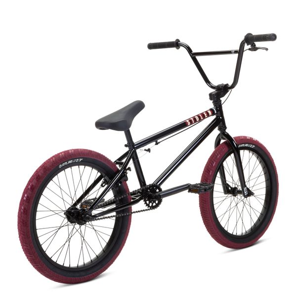 Велосипед 20" Stolen CASINO XL 21.00" 2023 BLACK & BLOOD RED SKD-40-63 фото